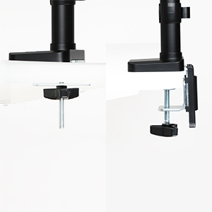 Monitor Desk Mount - Articulating Gas Spring Monitor Arm