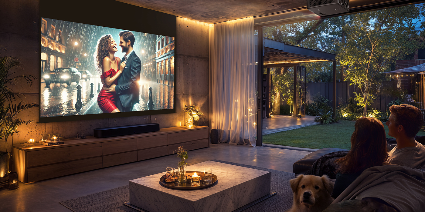 Optoma UHZ58LV Dolby Vision Ultra High-Bright 4K UHD 3000 Lumens Laser Home Theater Projector