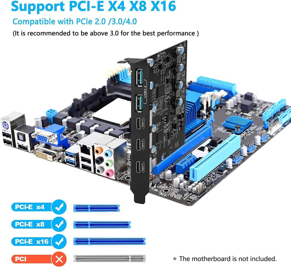 PCI-E USB Card