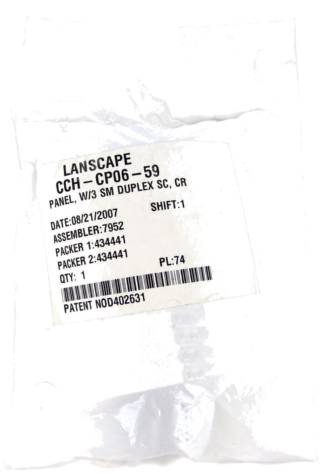 CCH-CP06-59 product and packaging