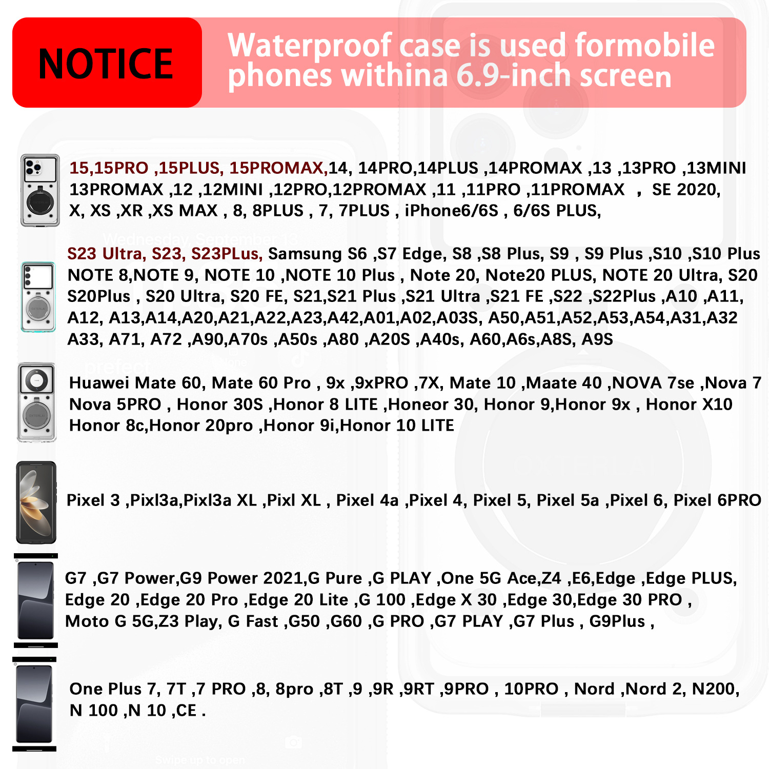 Samsung S23 Ultra Waterproof Case