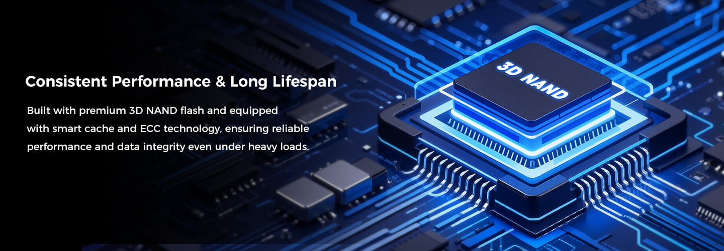 Consistent Performance & Long Lifespan