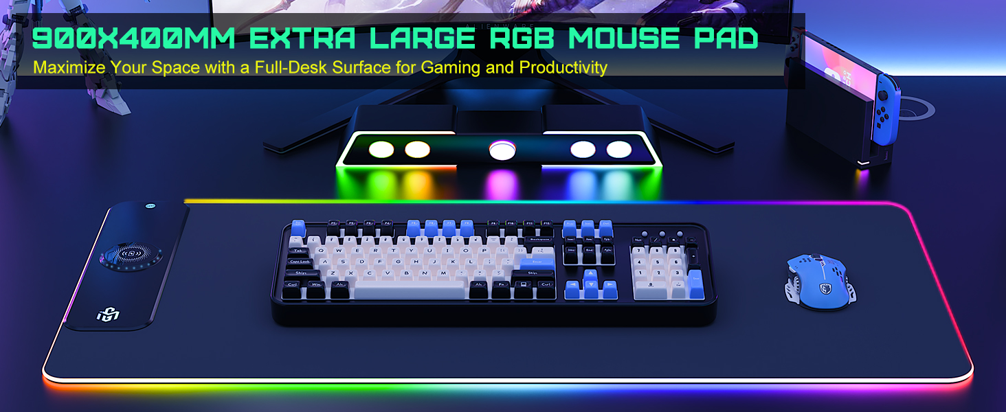 large mouse pad