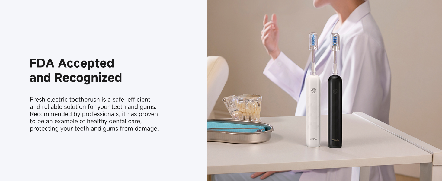 Mova Fresh SweepDrive Electric Toothbrush