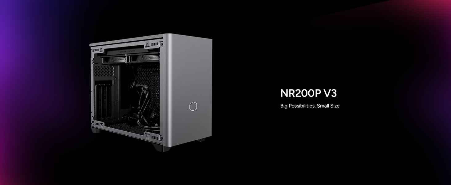 Cooler Master NR200P V3 Mini-ITX PC Case