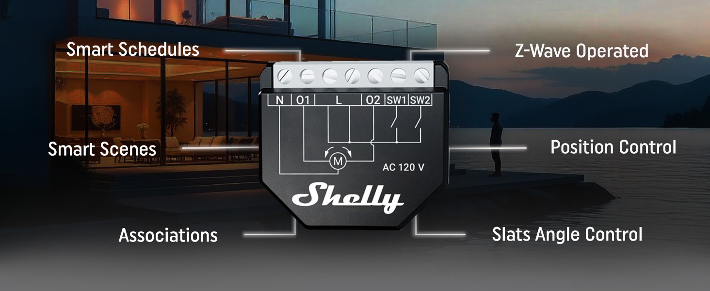 Shelly Wave Shutter - Product Features