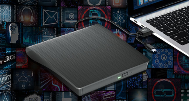 USB-A Port The USB DVD drive has been upgraded to a USB 3.0 interface, which is an enhanced v