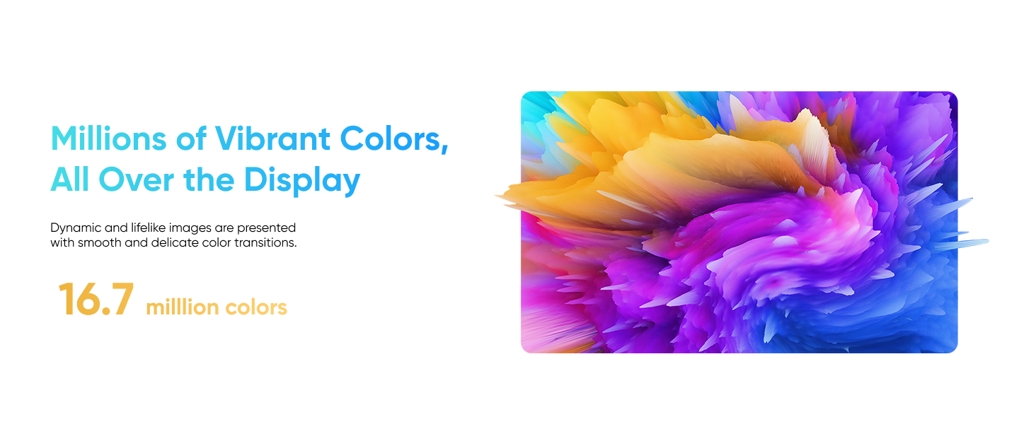 16.7M colors