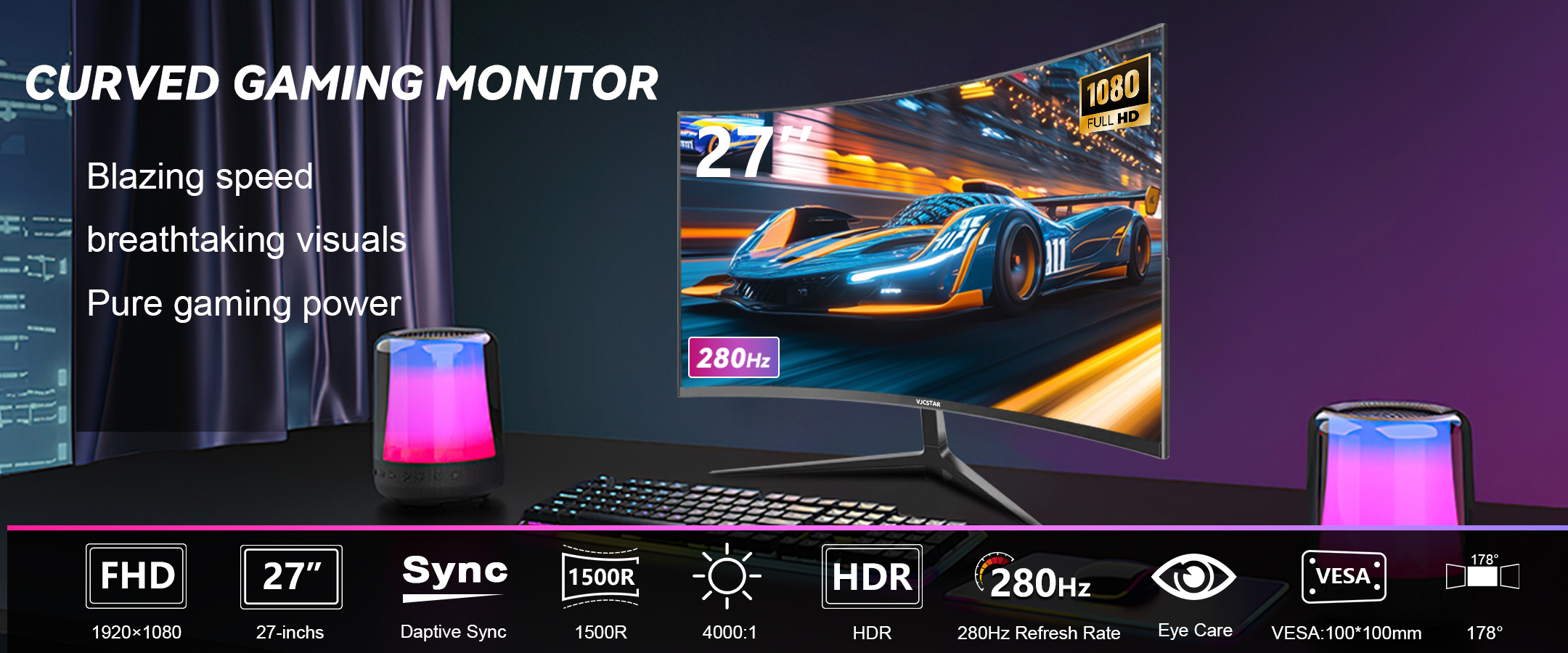 27'' Curved Gaming Monitor