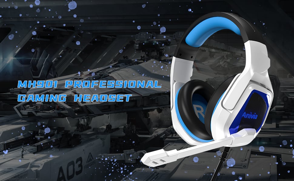 MANIC PC Gaming Headset HS-301 Wired RGB Effect Gaming Headphone with —  CHIMIYA