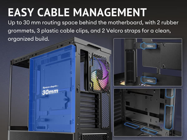Antec C6 Curve ARGB Mid-Tower Case
