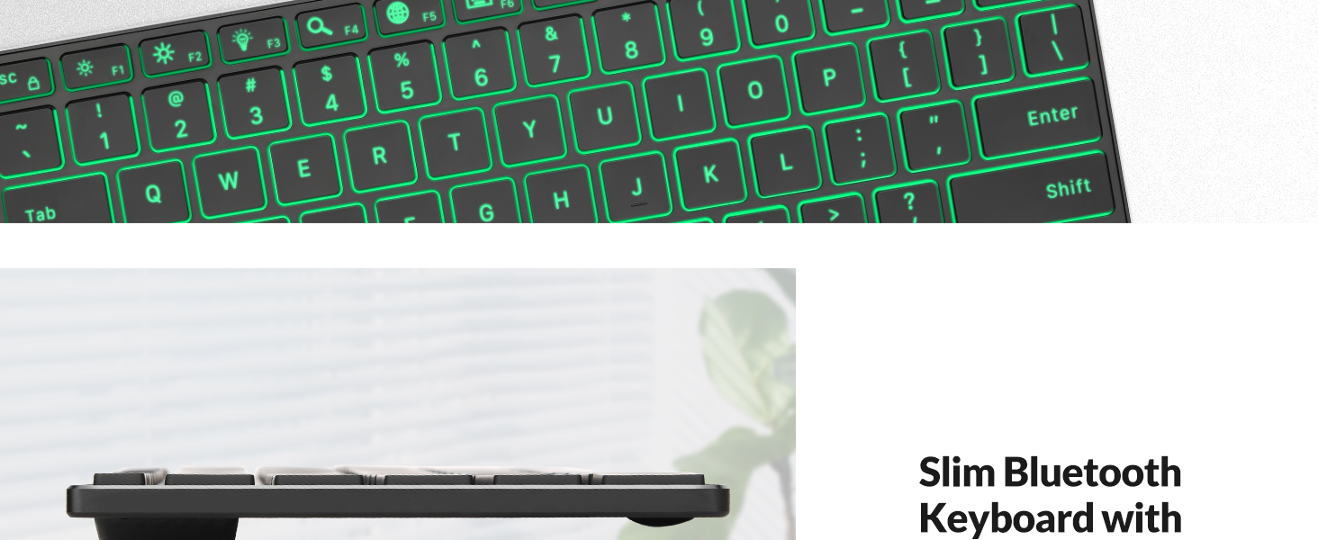 Slim Bluetooth Keyboard