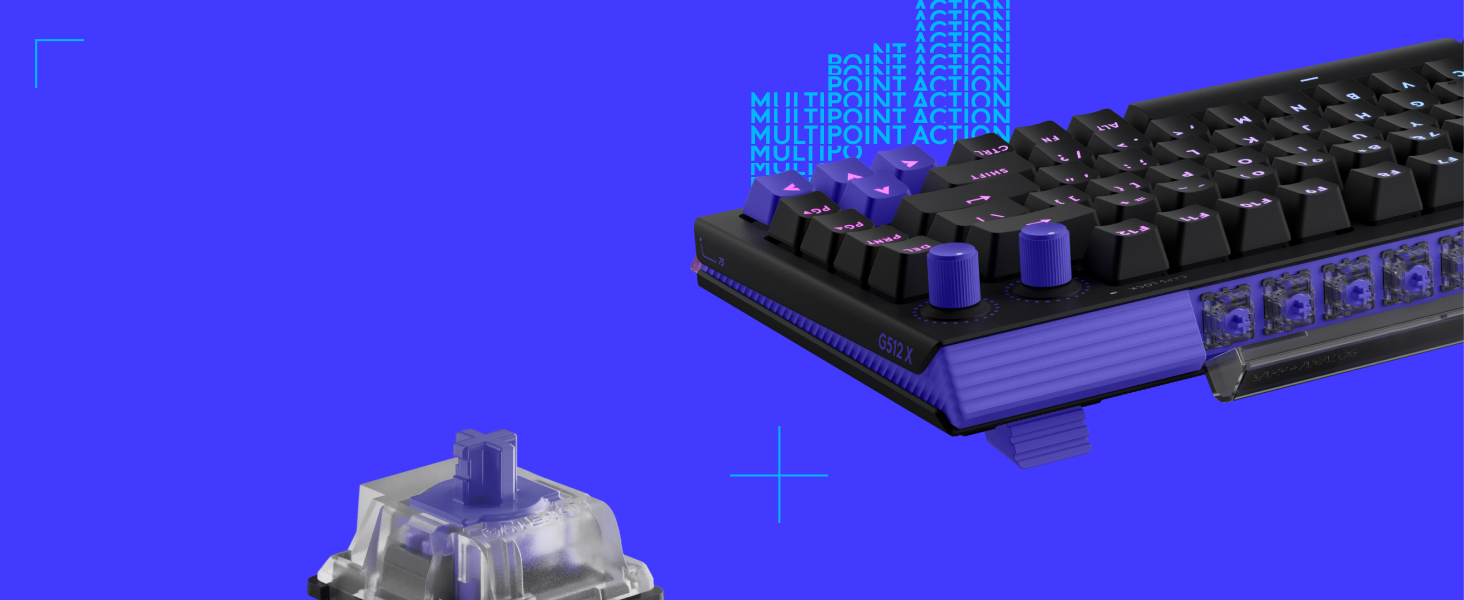 Logitech G512 X 75 DUAL SWAP Gaming Keyboard