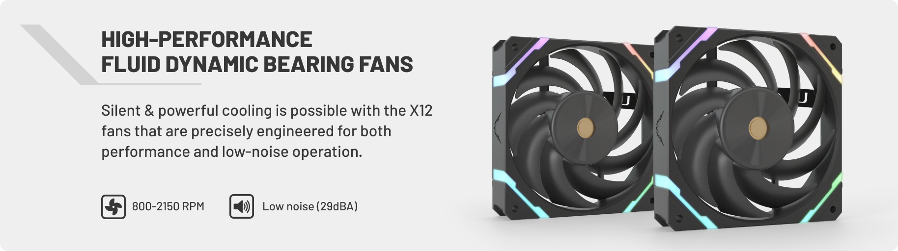 High Performance Valkyrie X12 Fans