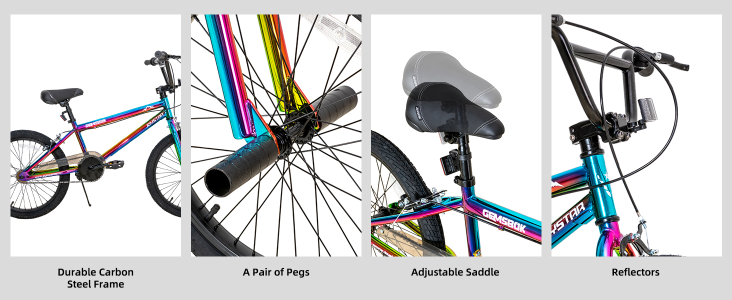 kids bmx kids bike kids bicycle freestyle bicycle boys girls 2 pegs beginner level riders