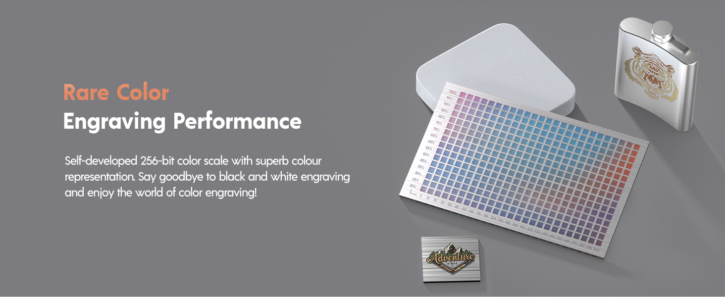Rare Color Engraving Performance