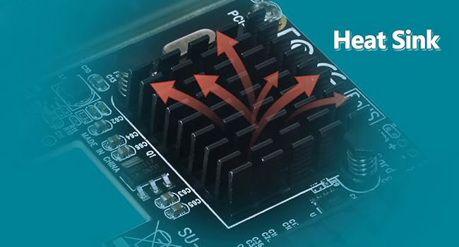 Heat Sink Design  Upgrade your storage performance while enjoying a new level of cool operation!  T