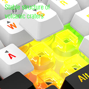 Adjustable ergonomic keyboard support angle Adjustable keyboard with different support angles via th