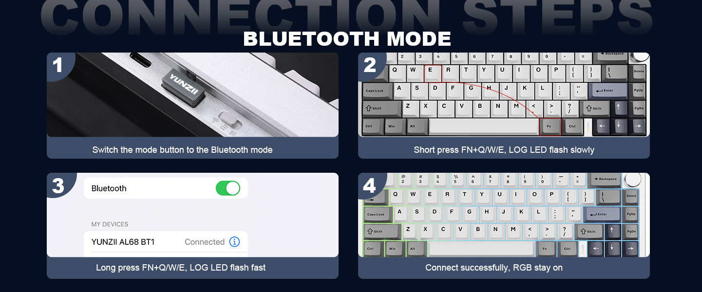 Bluetooth Connection Steps