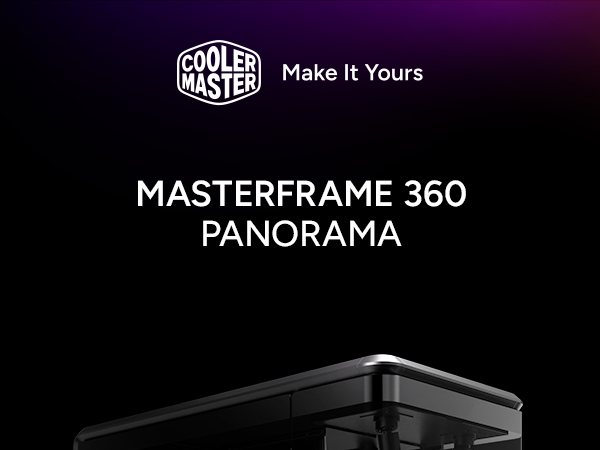 Cooler Master MasterFrame 360 Panorama ATX Mid-Tower PC Case