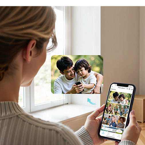 Auto-backup photos to TNAS