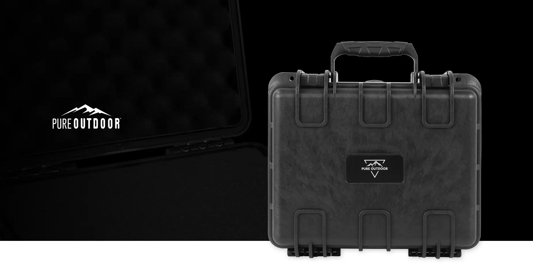 Weatherproof Hard Case with Customizable Foam, 12 x 9 x 5 in Internal Dimensions