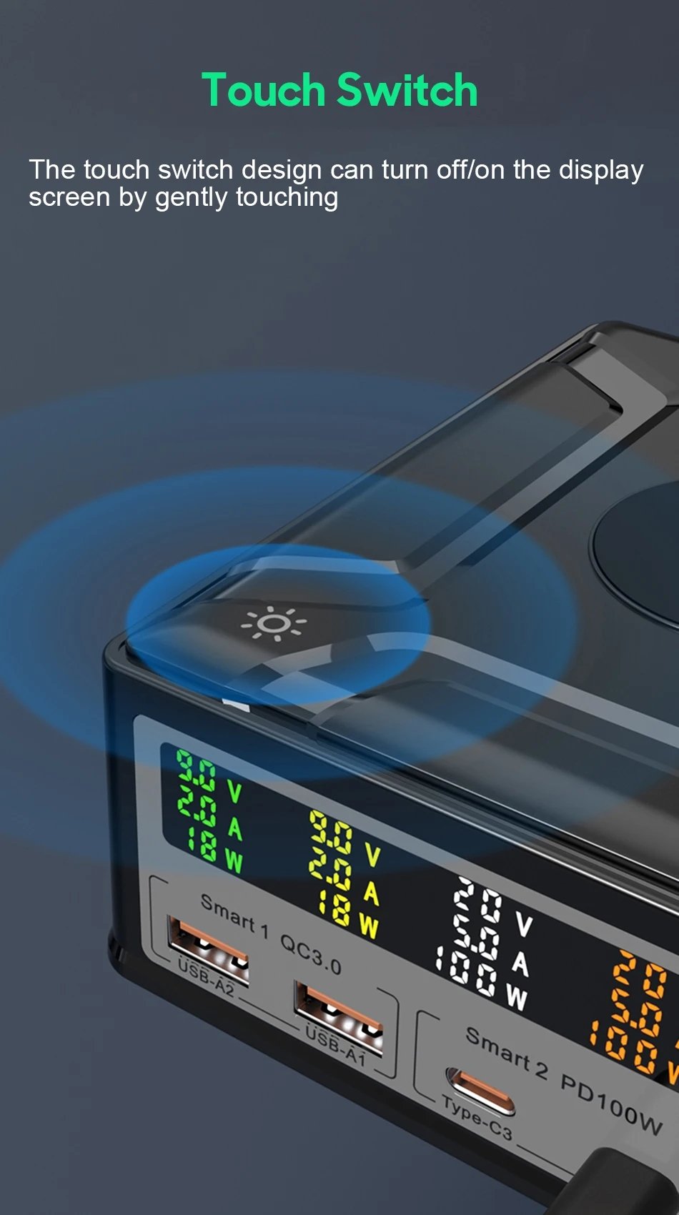 LUOM 260W Charging Station