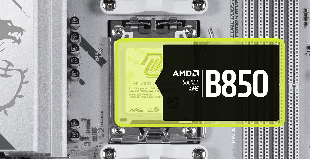 MSI MAG B850 GAMING PLUS MAX WIFI Motherboard