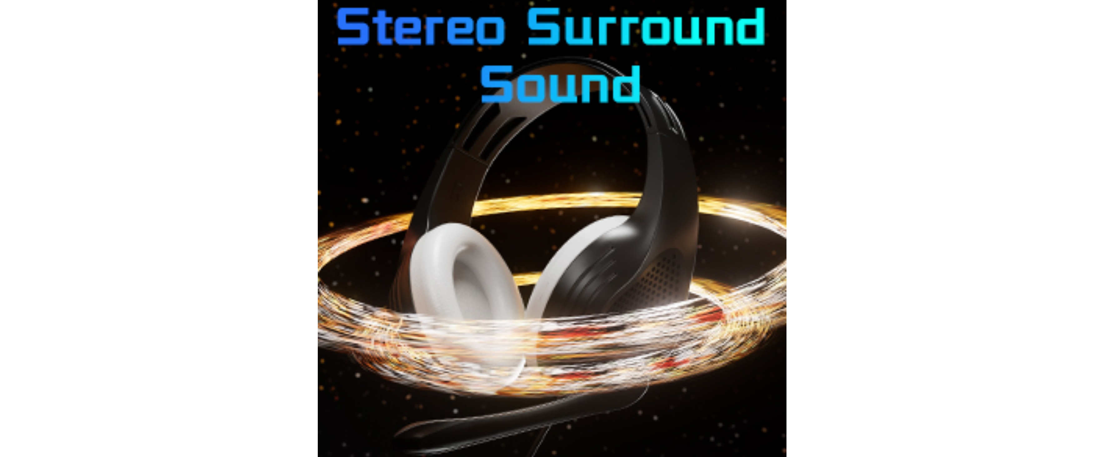 Anivia A9 headphone, stereo surround sound, over ear gaming headset