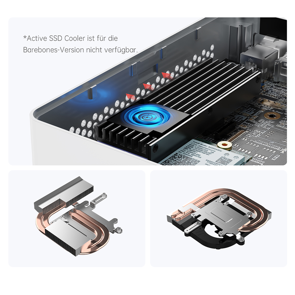  MINISFORUM NPB5 Mini PC 32GB DDR5 1TB SSD Intel Core