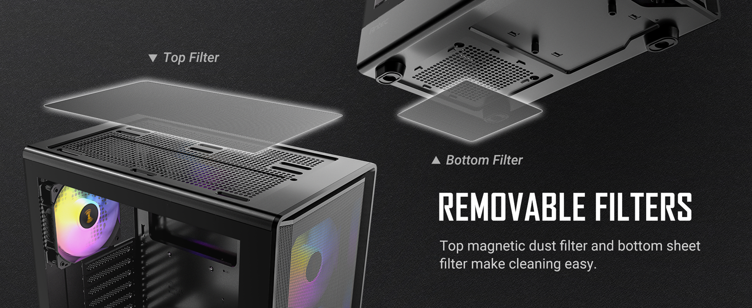 Antec P6 Neo ARGB Mid-Tower ATX PC Case