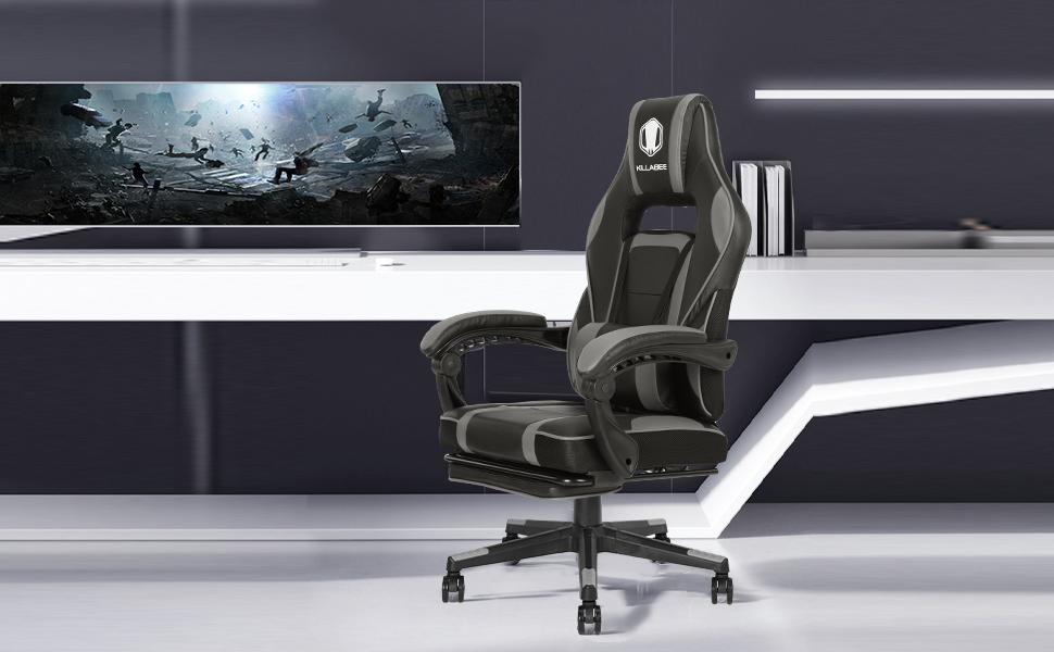 KILLABEE Gaming Chair Ergonomic Chair Computer Chair With Massage