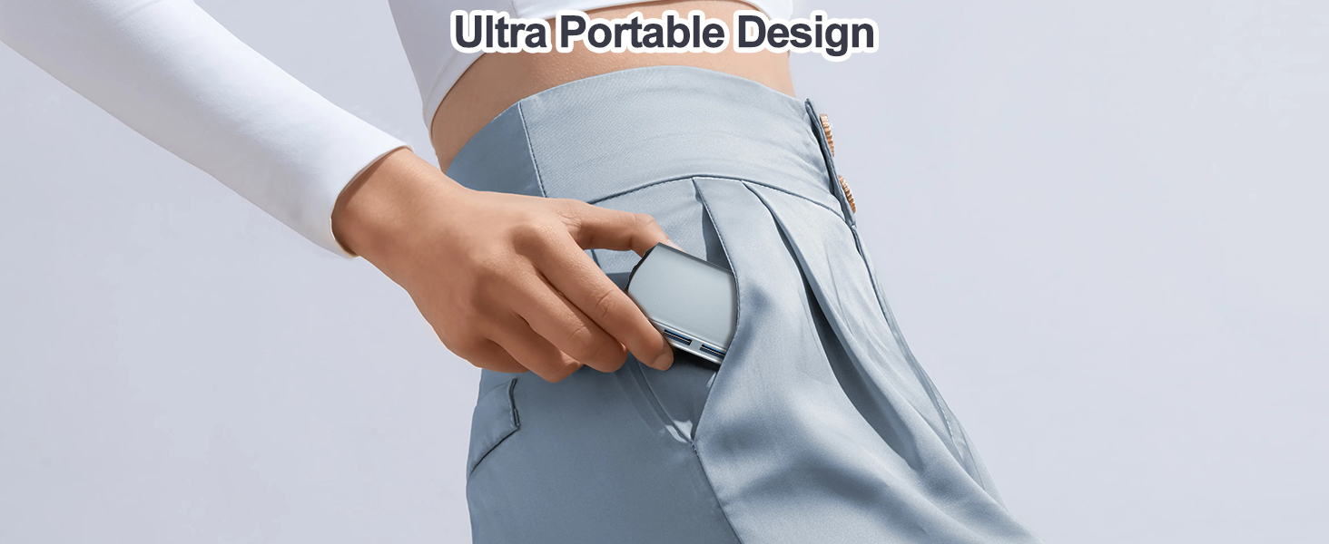 8-in-1 USB C Hub Ethernet Adapter with 4K@60Hz HDMI, 100W PD Charging, 3X USB 3.0 Ports, 1Gbps RJ45,