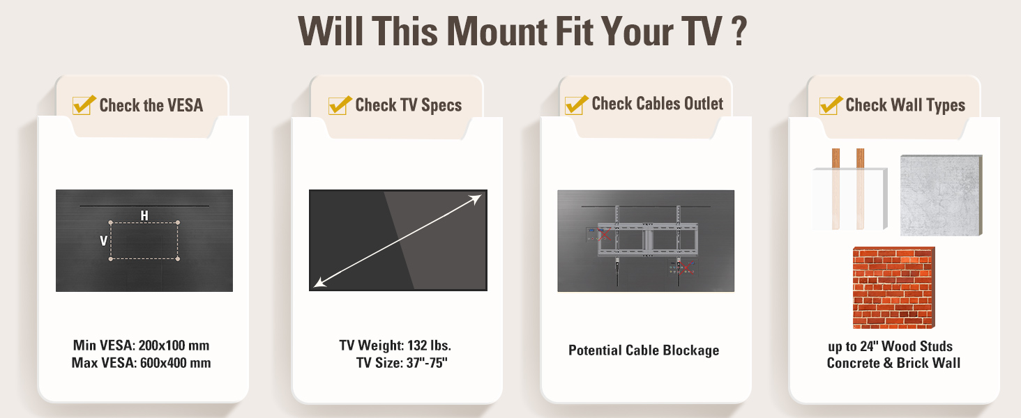 Mounting Dream D2268-LK TV Wall Mount