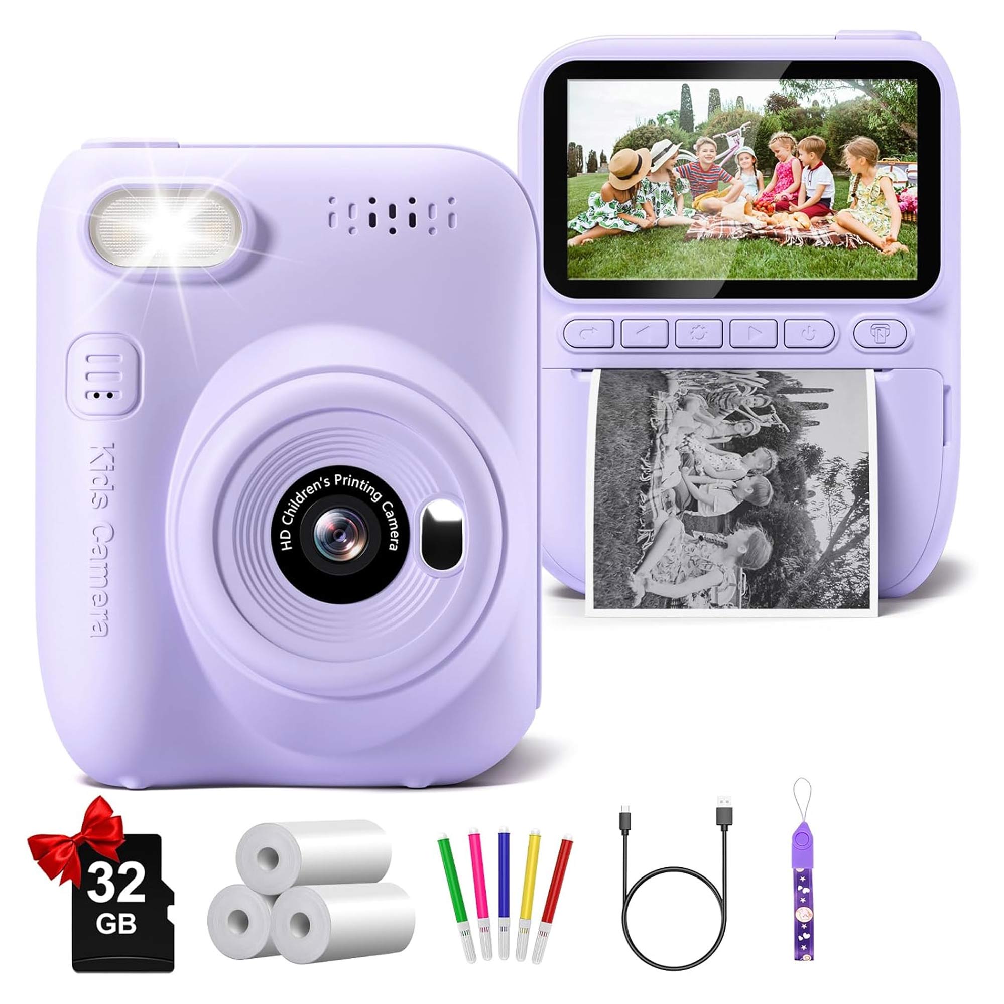 Kids Instant Print Camera