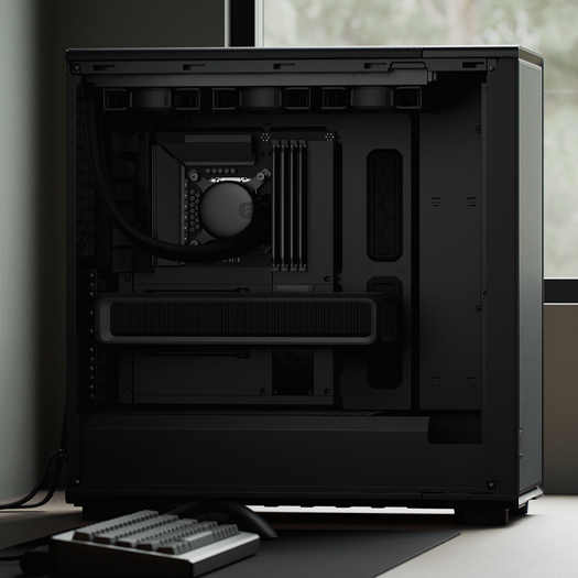 Fractal Design Epoch XL White - Tempered Glass Clear Tint - High Airflow PC Gaming Case