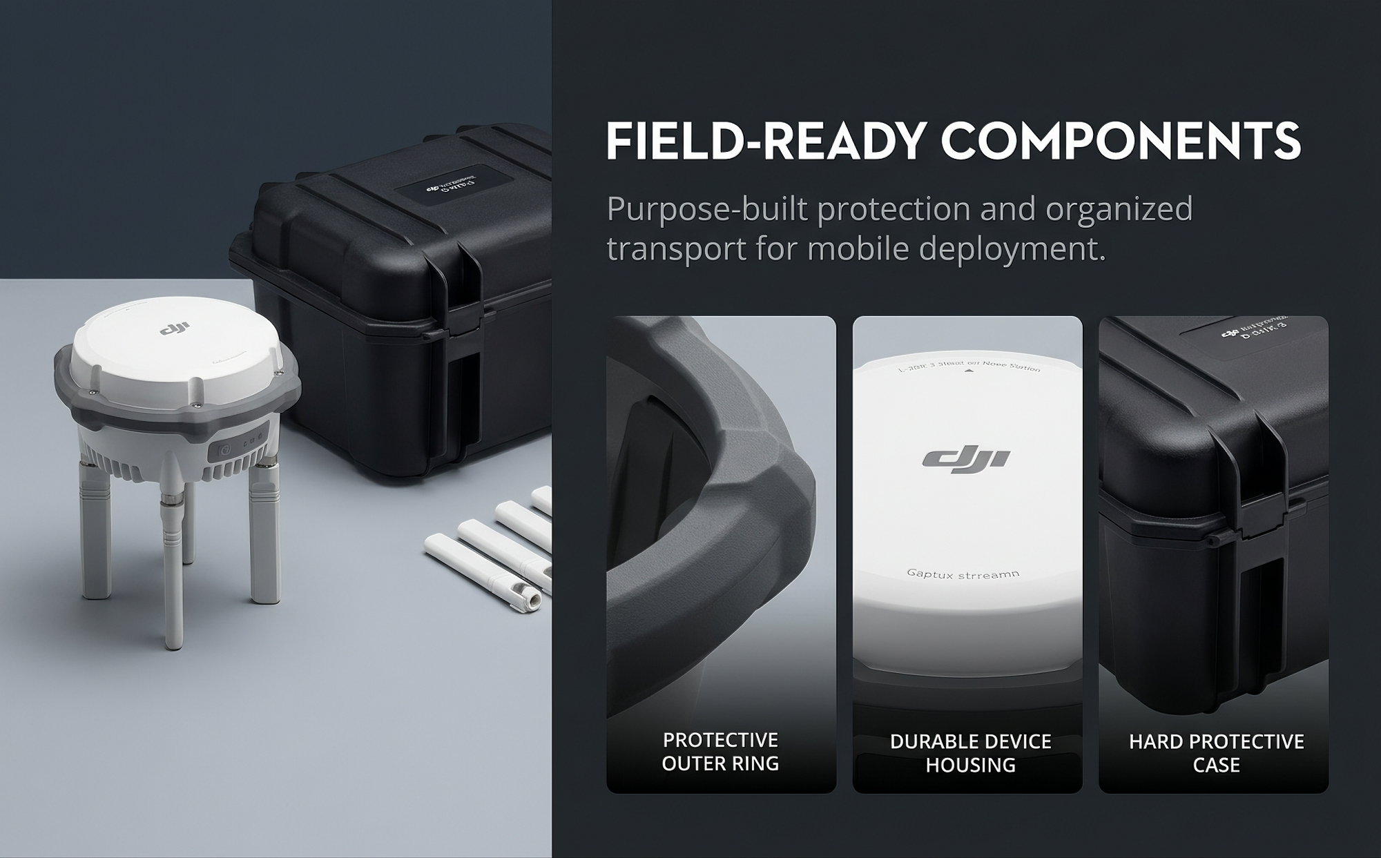 DJI Detailed Introduction to the RTK&04 Video Transmission Ground Station