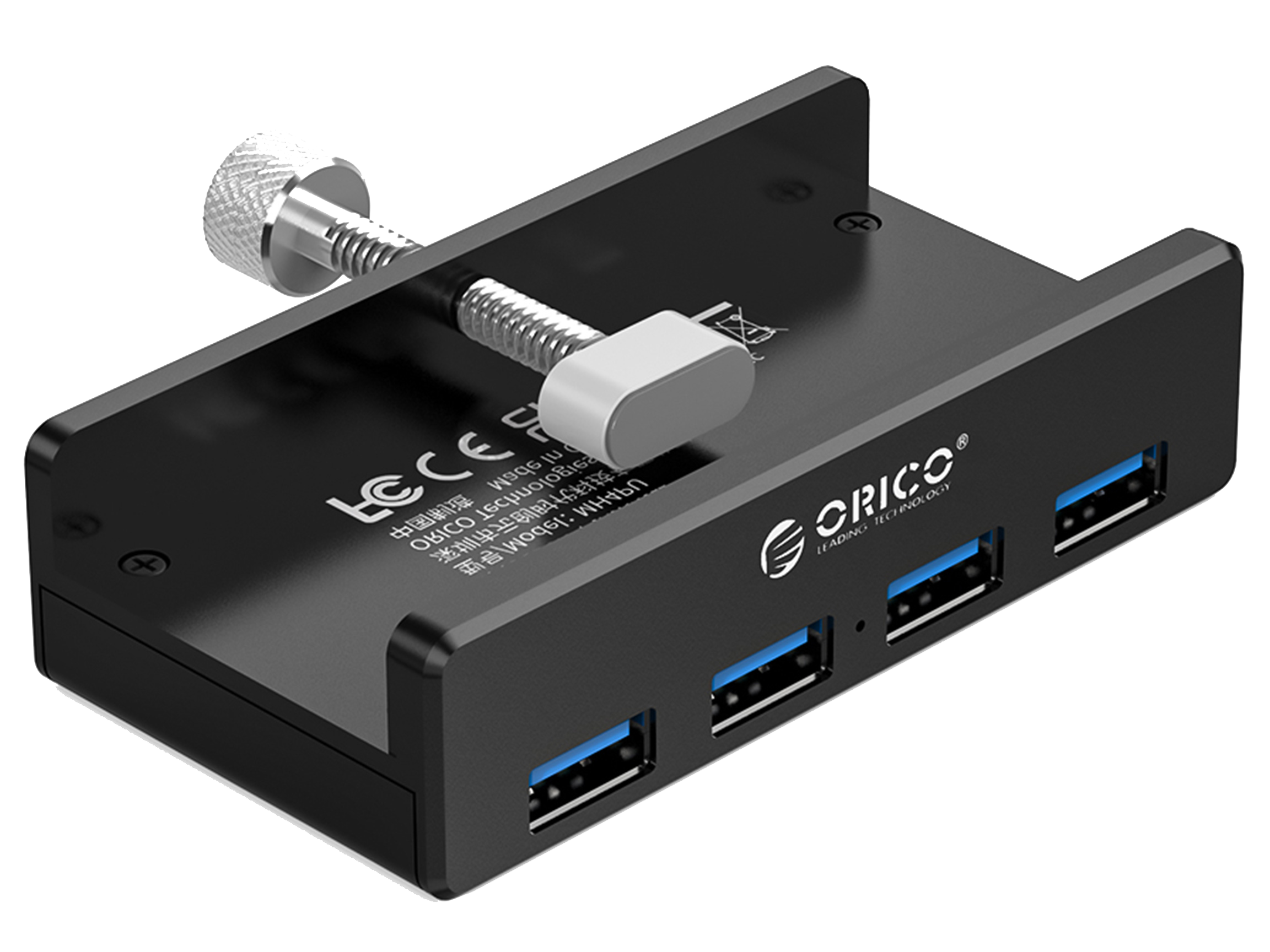 ORICO Powered USB Hub With 4 USB 3.0 Ports, Compact Space-Saving ...