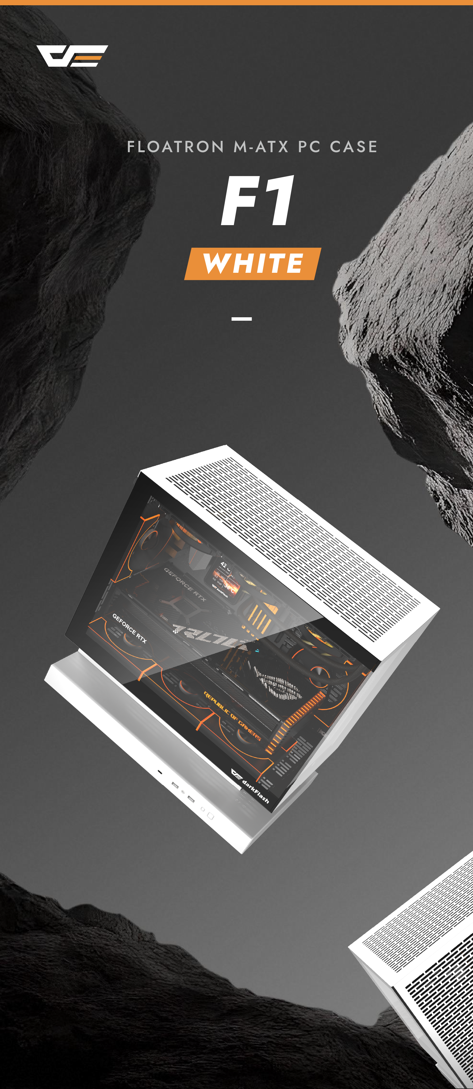 FLOATRON F1 M-ATX PC Case