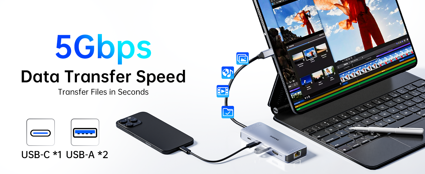 laptop docking station dell docking station for lenovo hp USB C HUB SD CARD READER