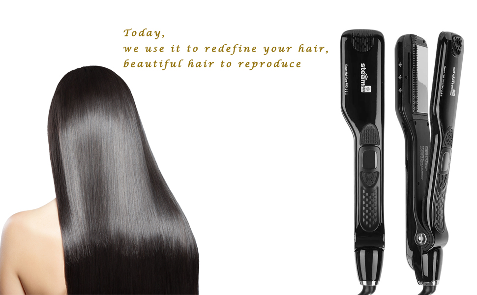 Are steam flat irons better for your on sale hair