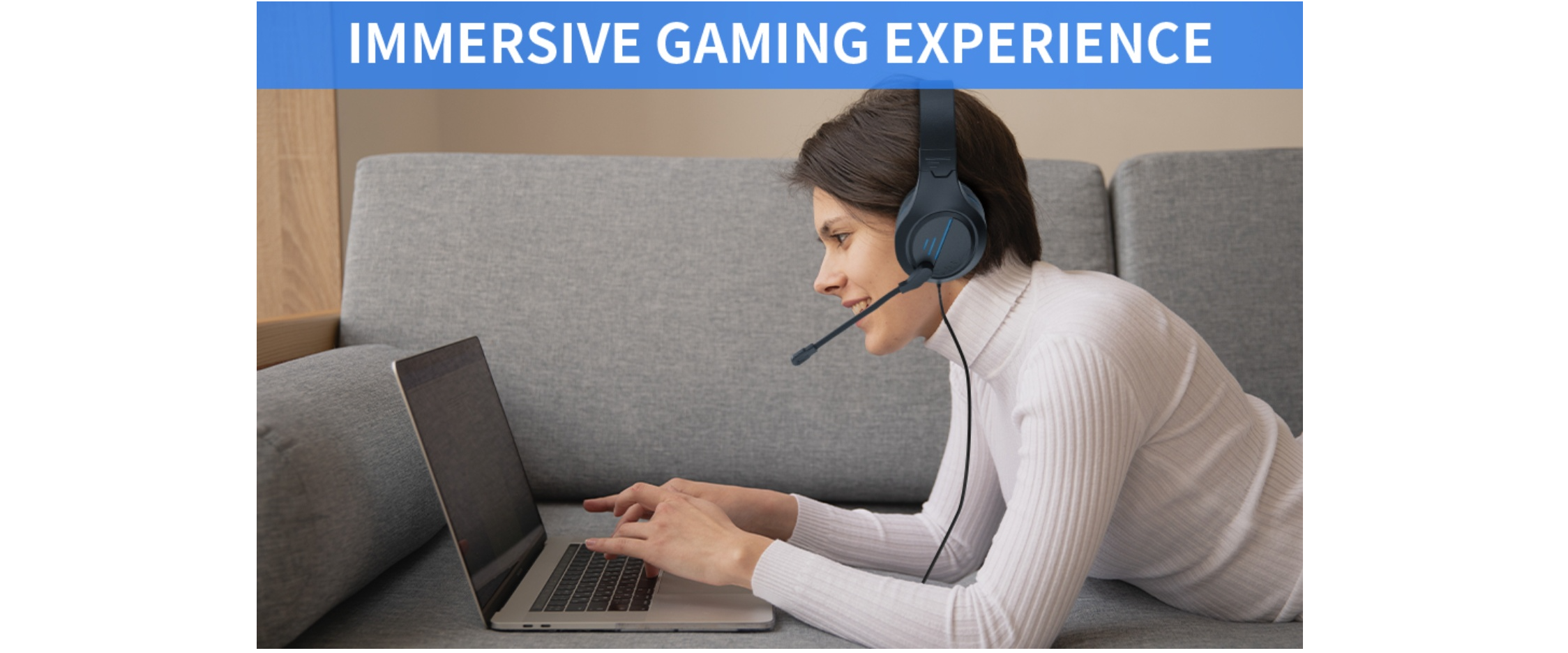 EACH gaming headset, laptop gaming, immersive gaming, wired headphone with mic