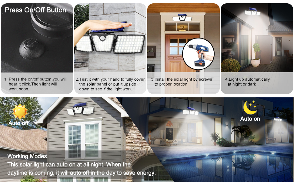 sensor lights outdoor