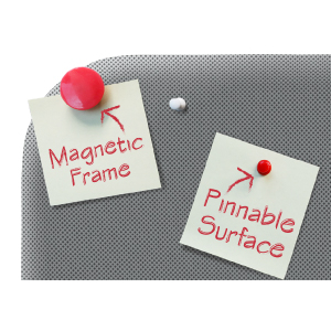 desk divider steel pinnable