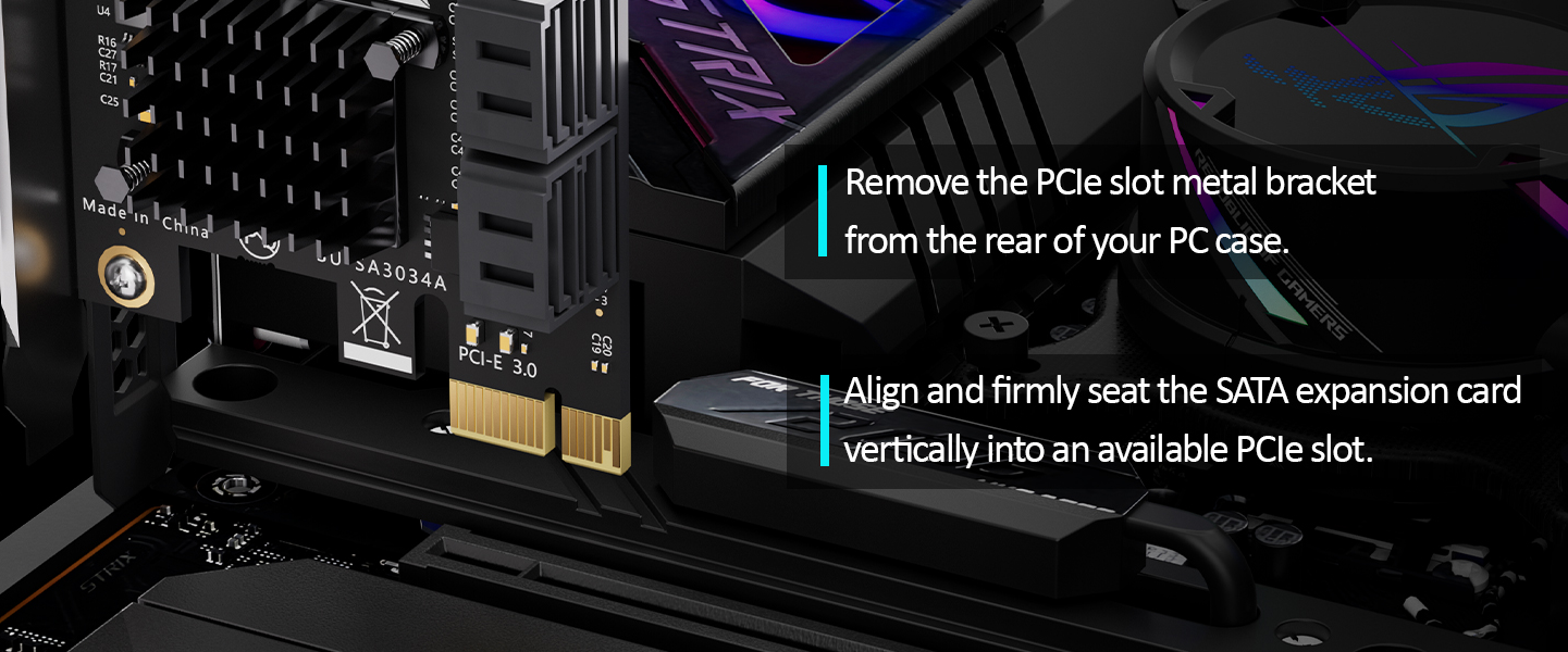 PCIe SATA 3.0 Expansion Card