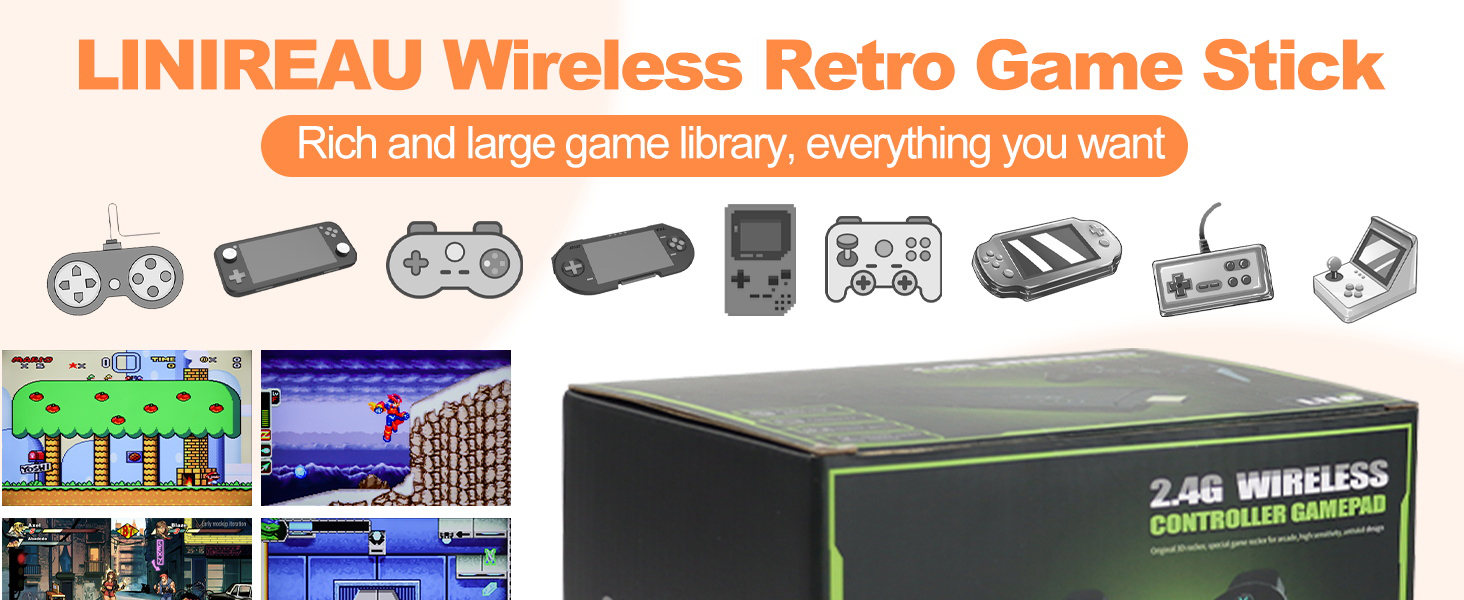 Wireless Retro Game Console