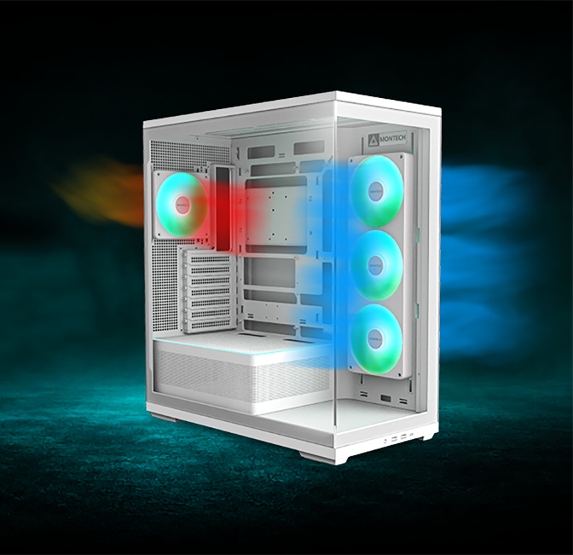 MONTECH TG3 ATX Mid Tower PC Case