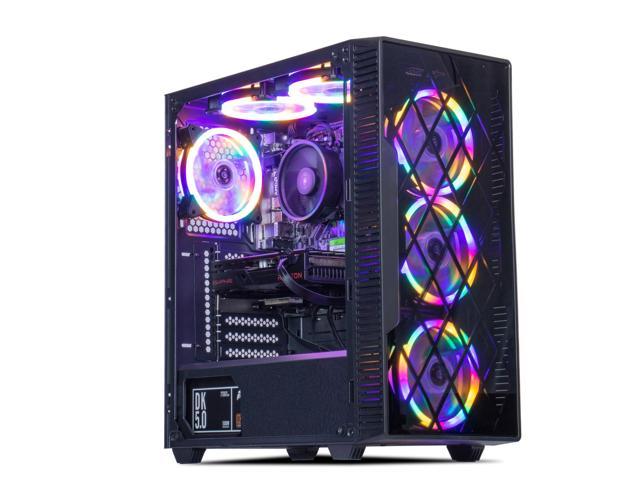 MXZ Gaming PC Desktop Computer, AMD Ryzen 4500 3.6GHz, GTX1660S,16GB(8G*2) DDR4,