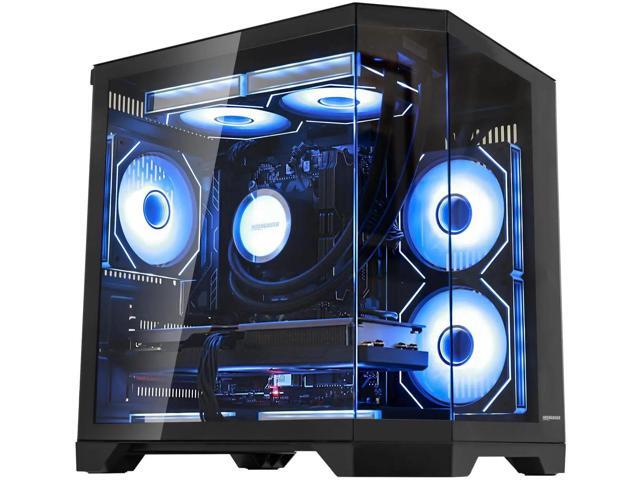 Hoengager Gaming PC AMD Ryzen 7 7800X3D 8-Core 4.2 GHz, RTX 5060 8GB, 32GB DDR5