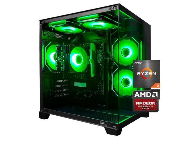 HZG Gaming PC Desktop,AMD Ryzen 5 5600GT 3.6GHz,16GB DDR4 RAM 3200MHz,1TB NVME S